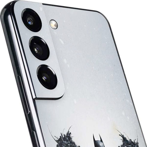 DC Comics Arkham Origins Arkham Logo Galaxy S22 Plus Skin